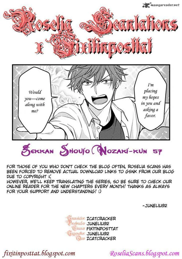 Gekkan Shoujo Nozaki-kun Chapter 57 page 14