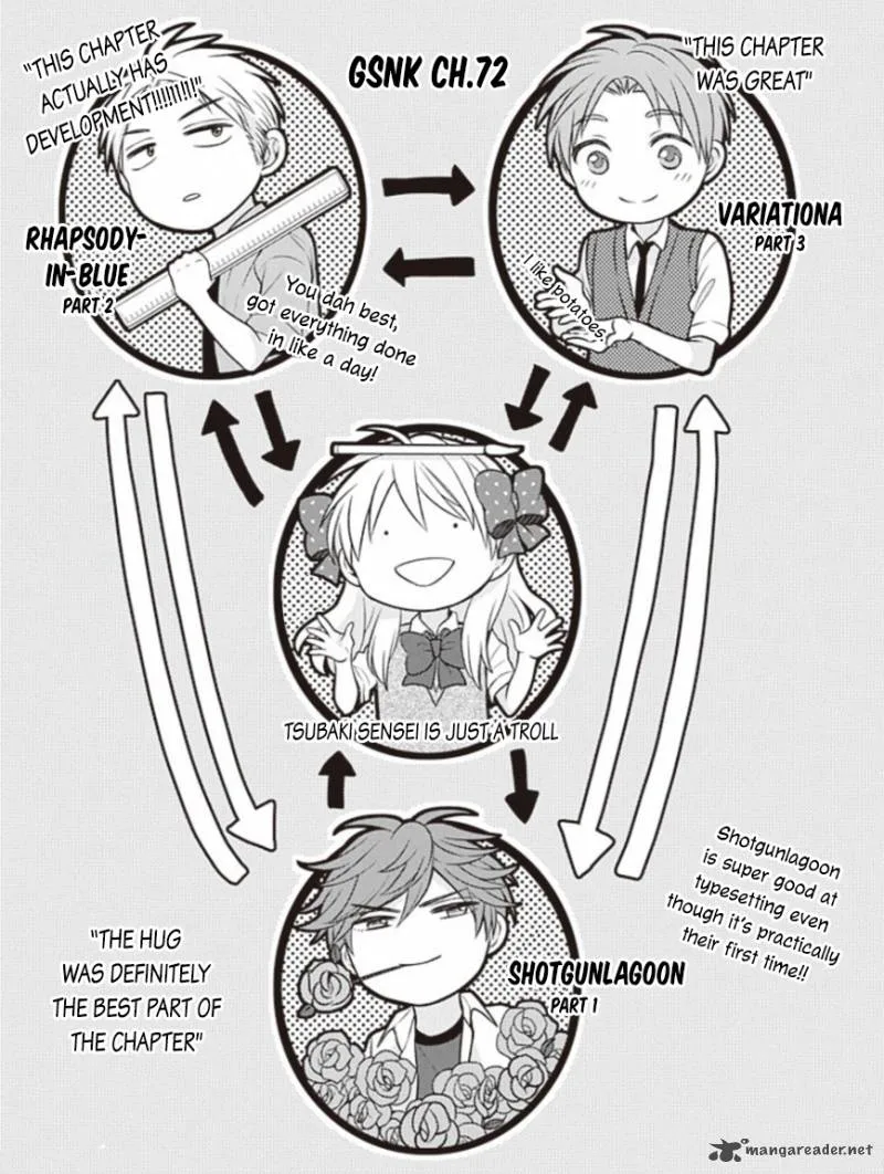 Gekkan Shoujo Nozaki-kun Chapter 72 page 15