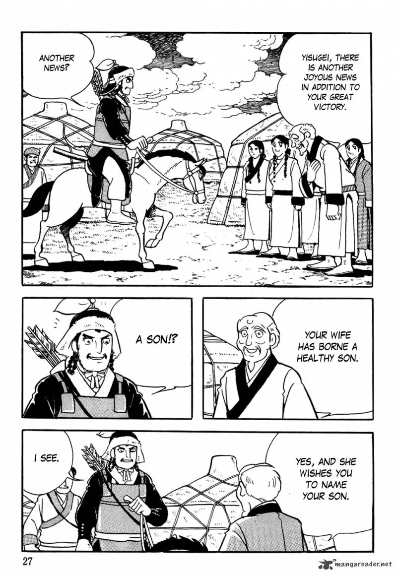 Genghis Khan Chapter 1 page 28