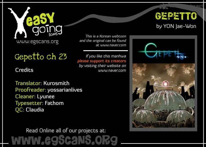Gepetto Chapter 23 page 1