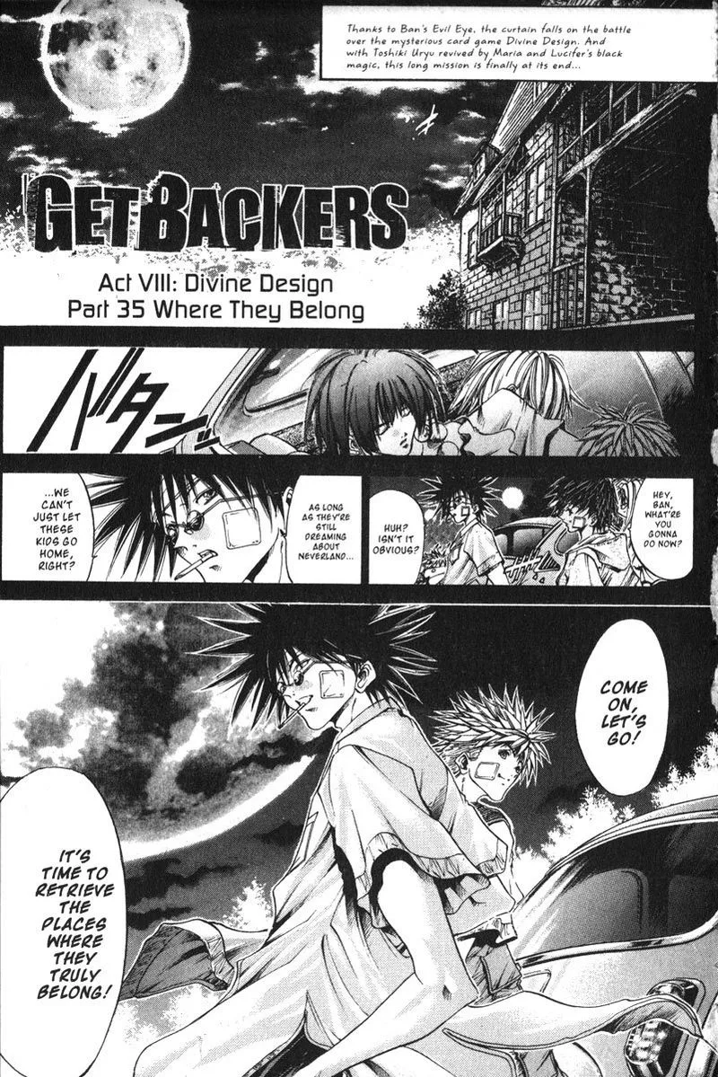 GetBackers Chapter 149 page 1