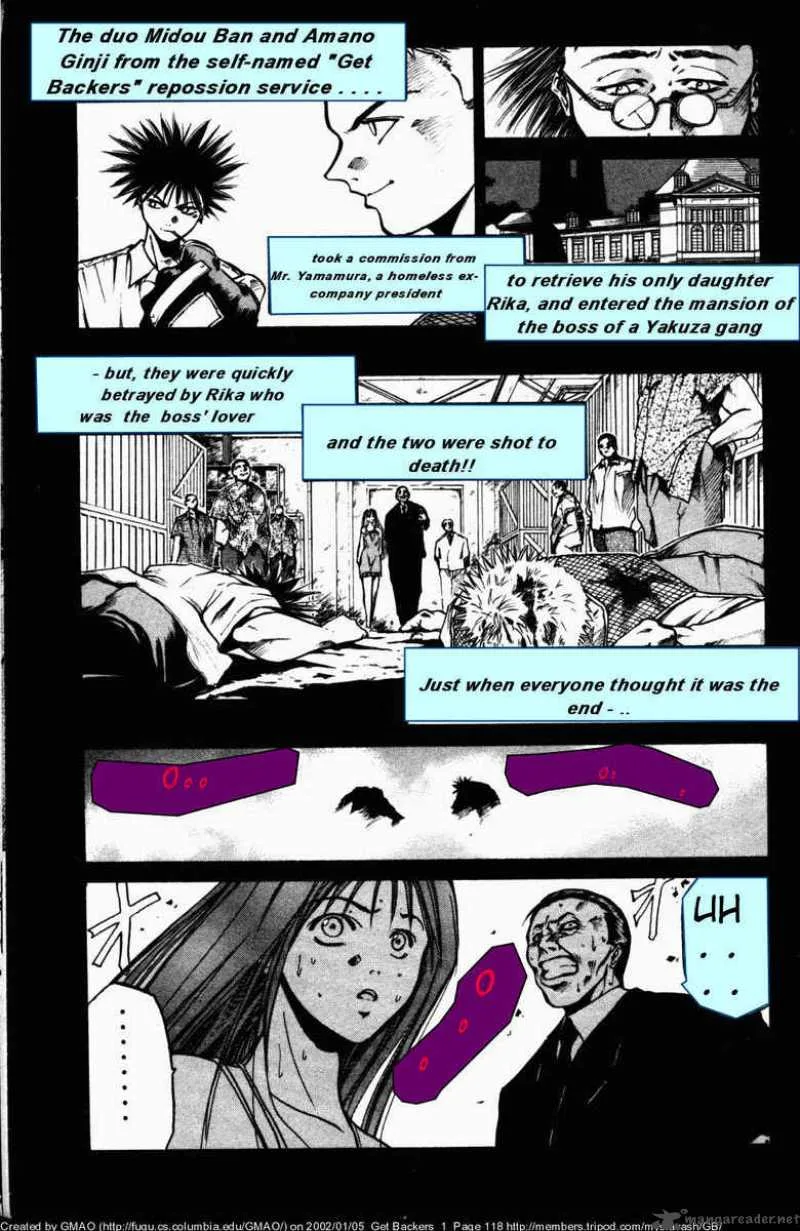 GetBackers Chapter 3 page 1