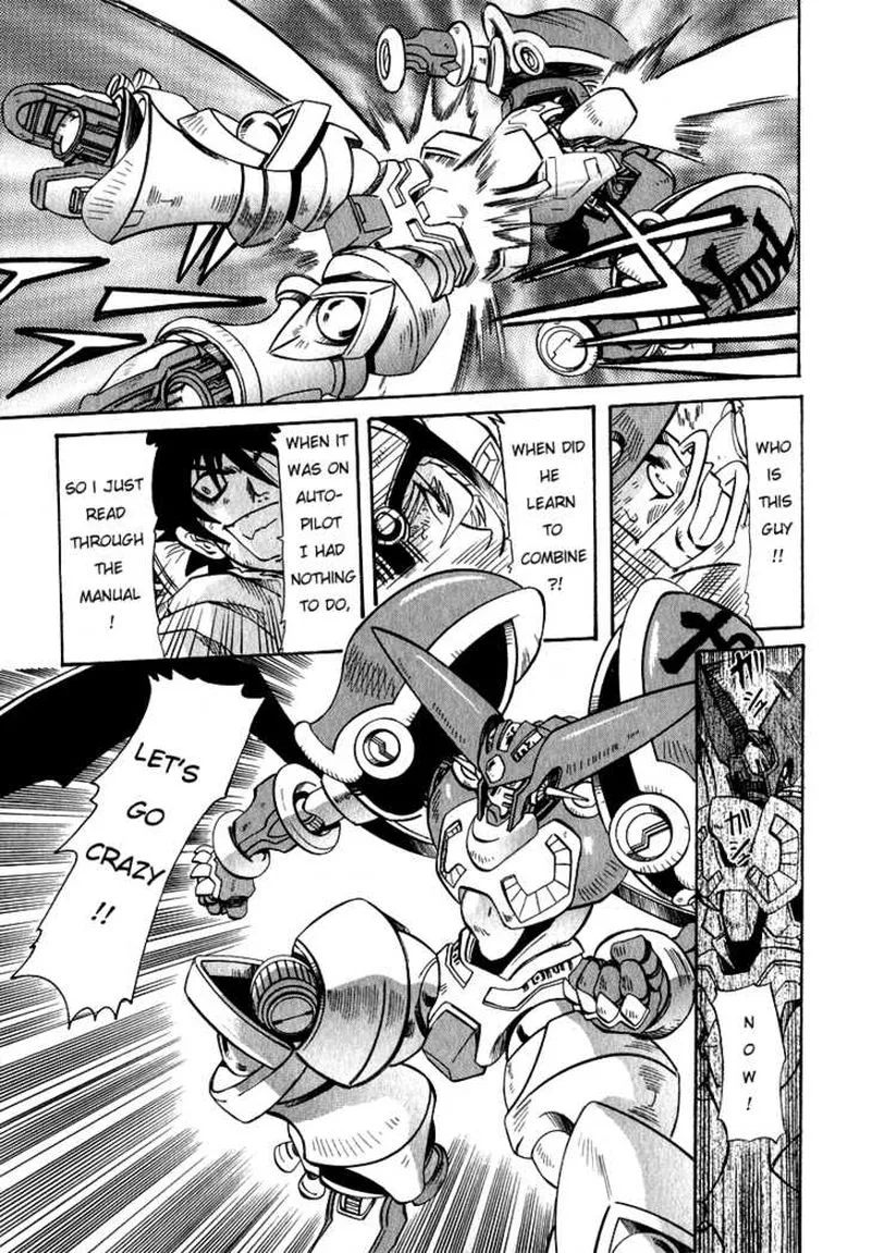 Getter Robo Hien - The Earth Suicide Chapter 1 page 38
