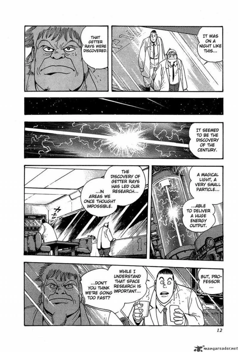 Getter Robo Chapter 0 page 14