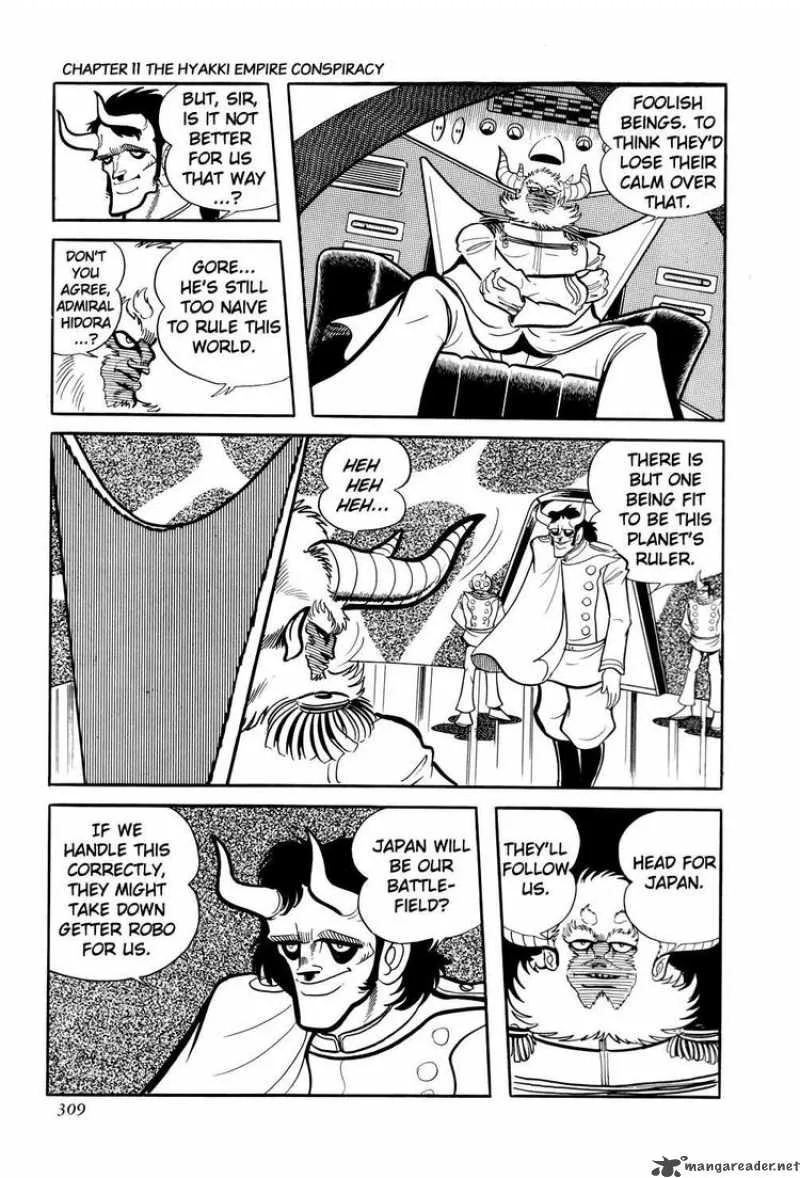 Getter Robo Chapter 11 page 61