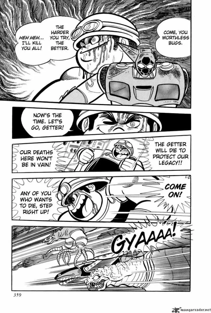 Getter Robo Chapter 12 page 36