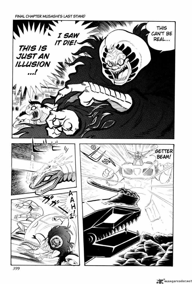 Getter Robo Chapter 13 page 38