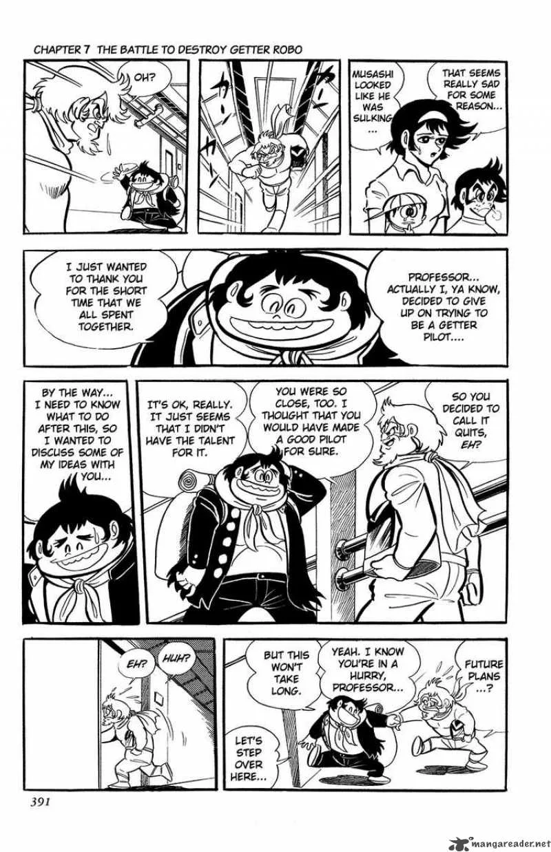 Getter Robo Chapter 7 page 22