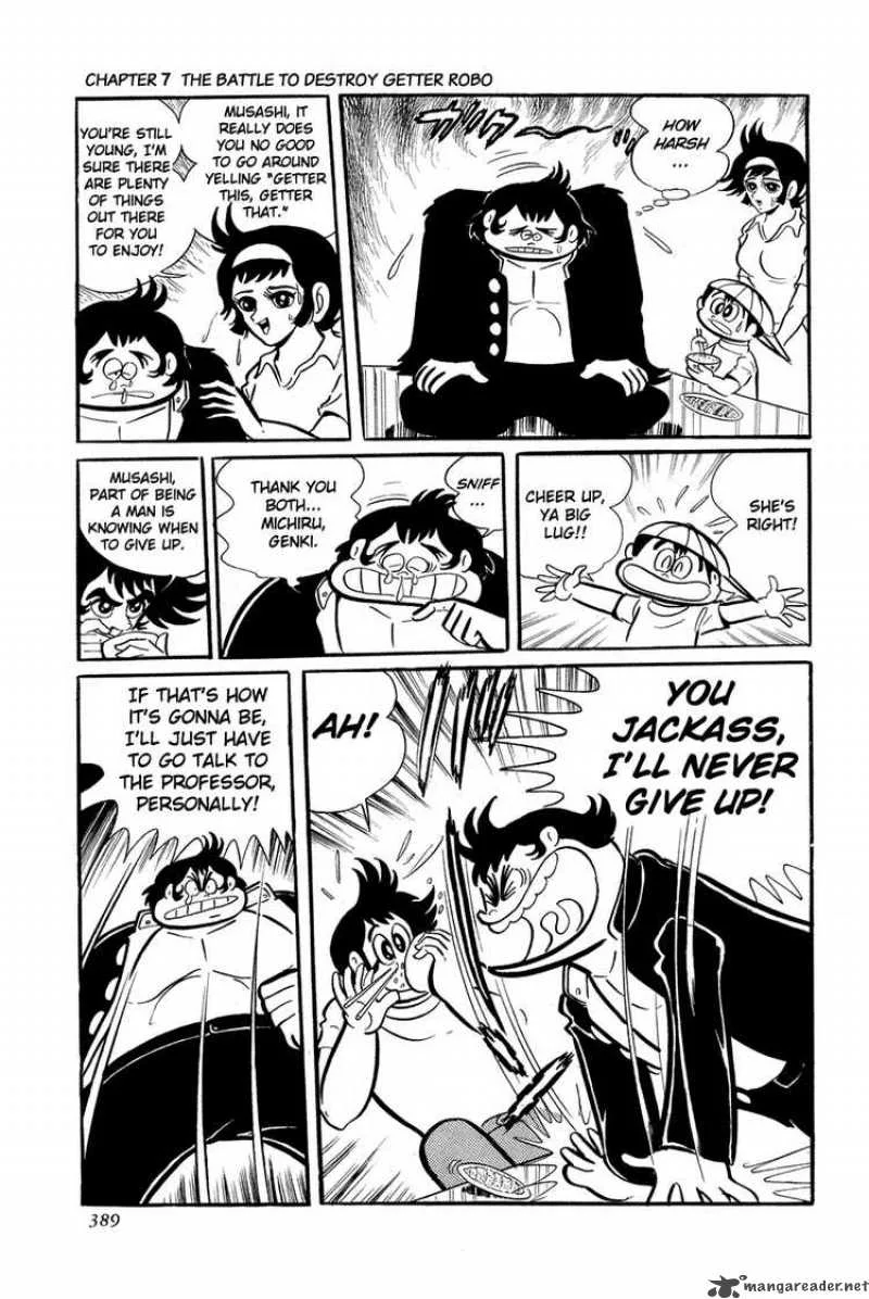 Getter Robo Chapter 7 page 20
