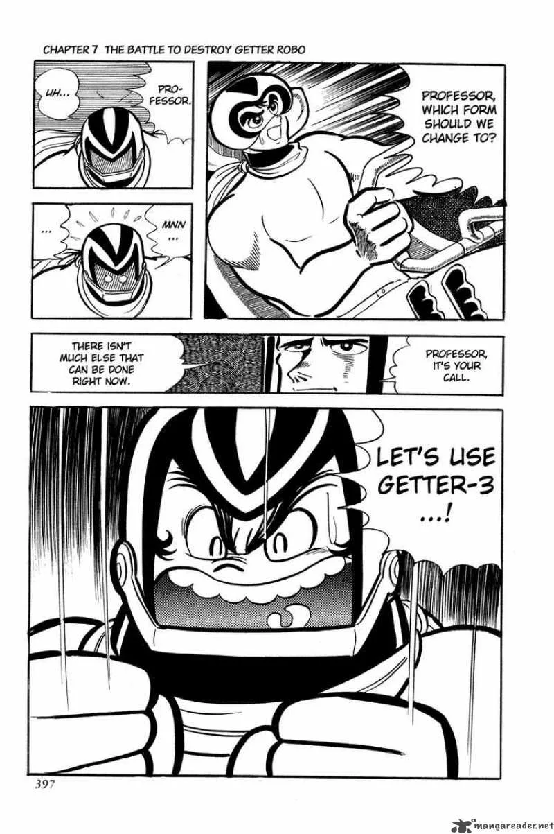 Getter Robo Chapter 7 page 28