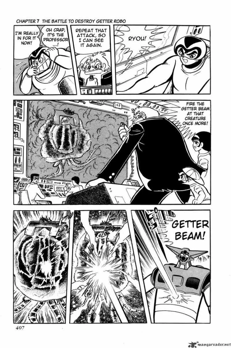 Getter Robo Chapter 7 page 38