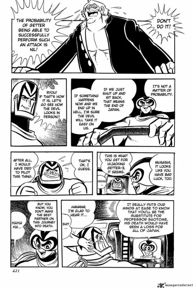 Getter Robo Chapter 7 page 52