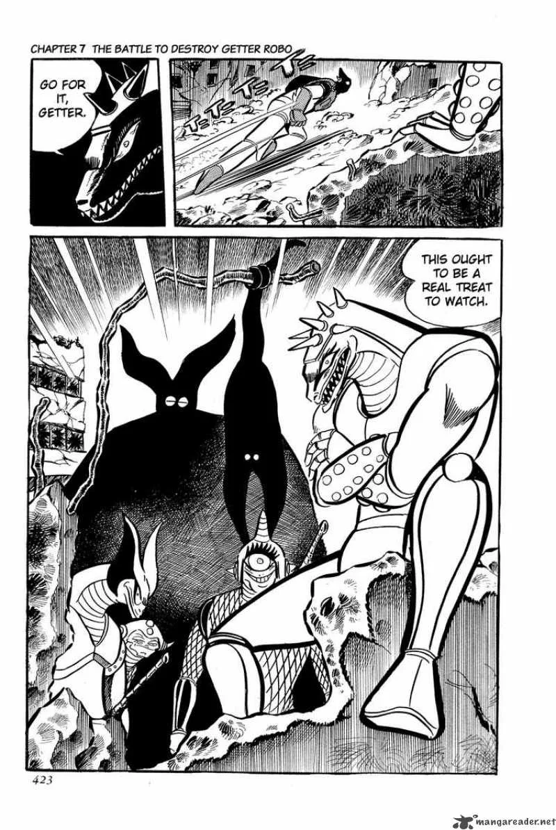 Getter Robo Chapter 7 page 54
