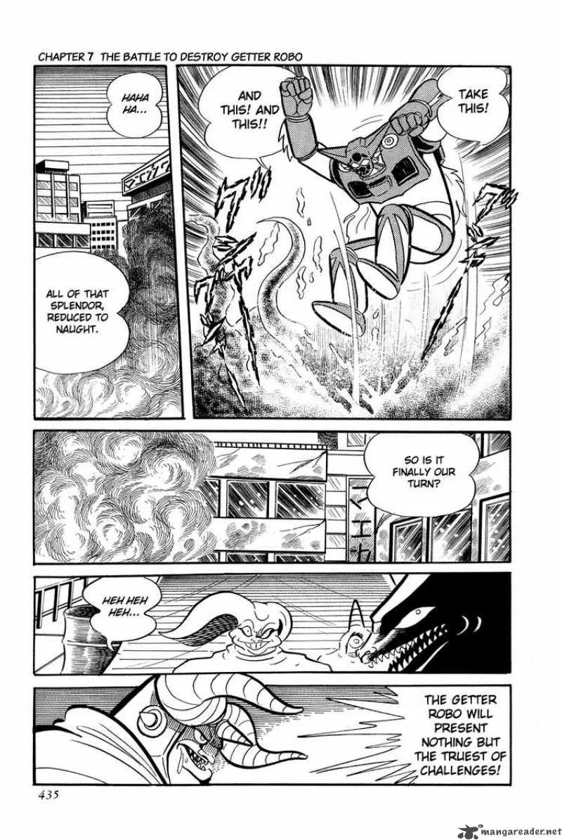 Getter Robo Chapter 7 page 66