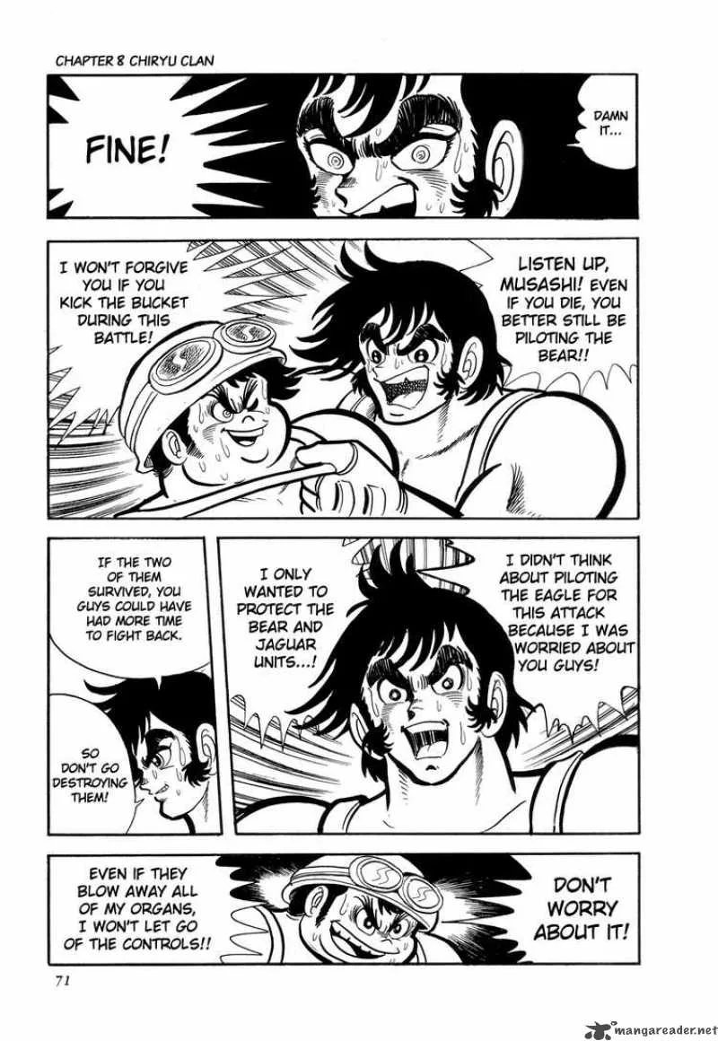 Getter Robo Chapter 8 page 74