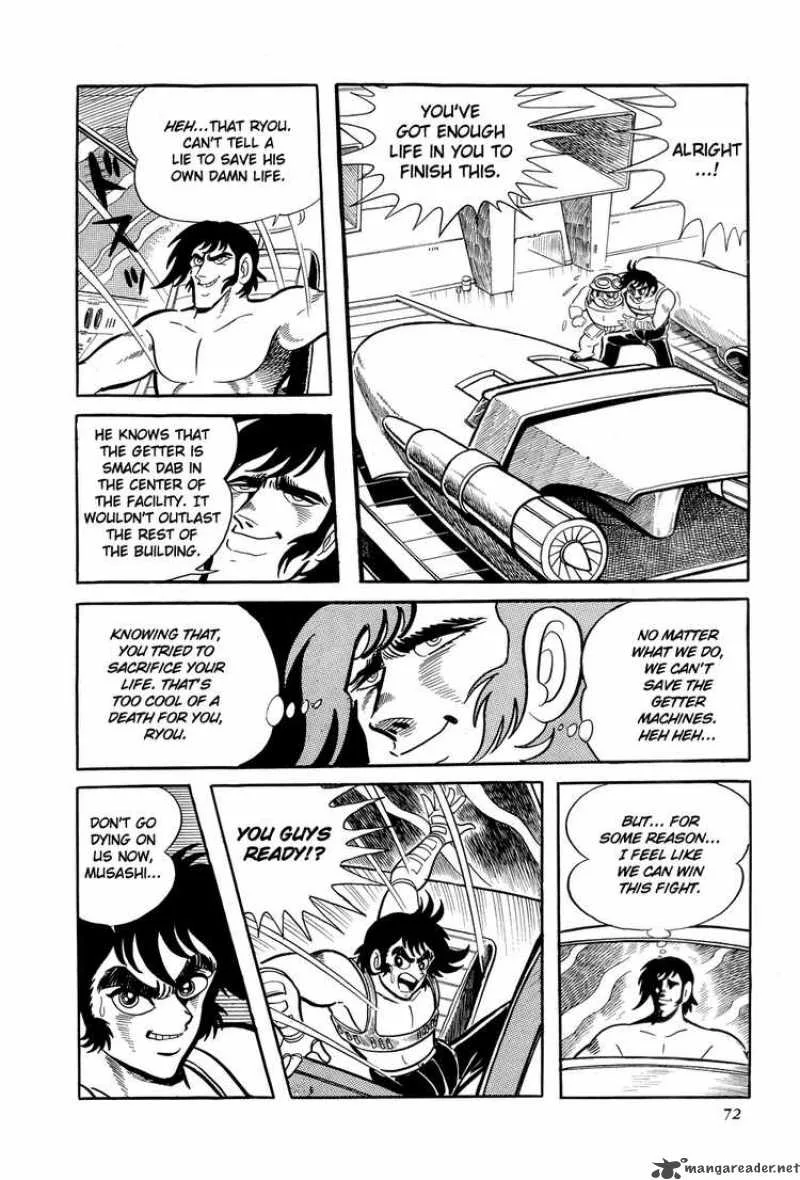 Getter Robo Chapter 8 page 75