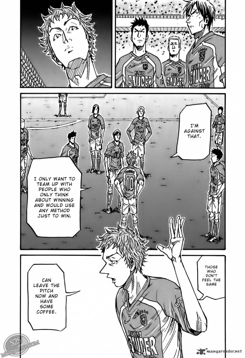 Giant Killing Chapter 116 page 17