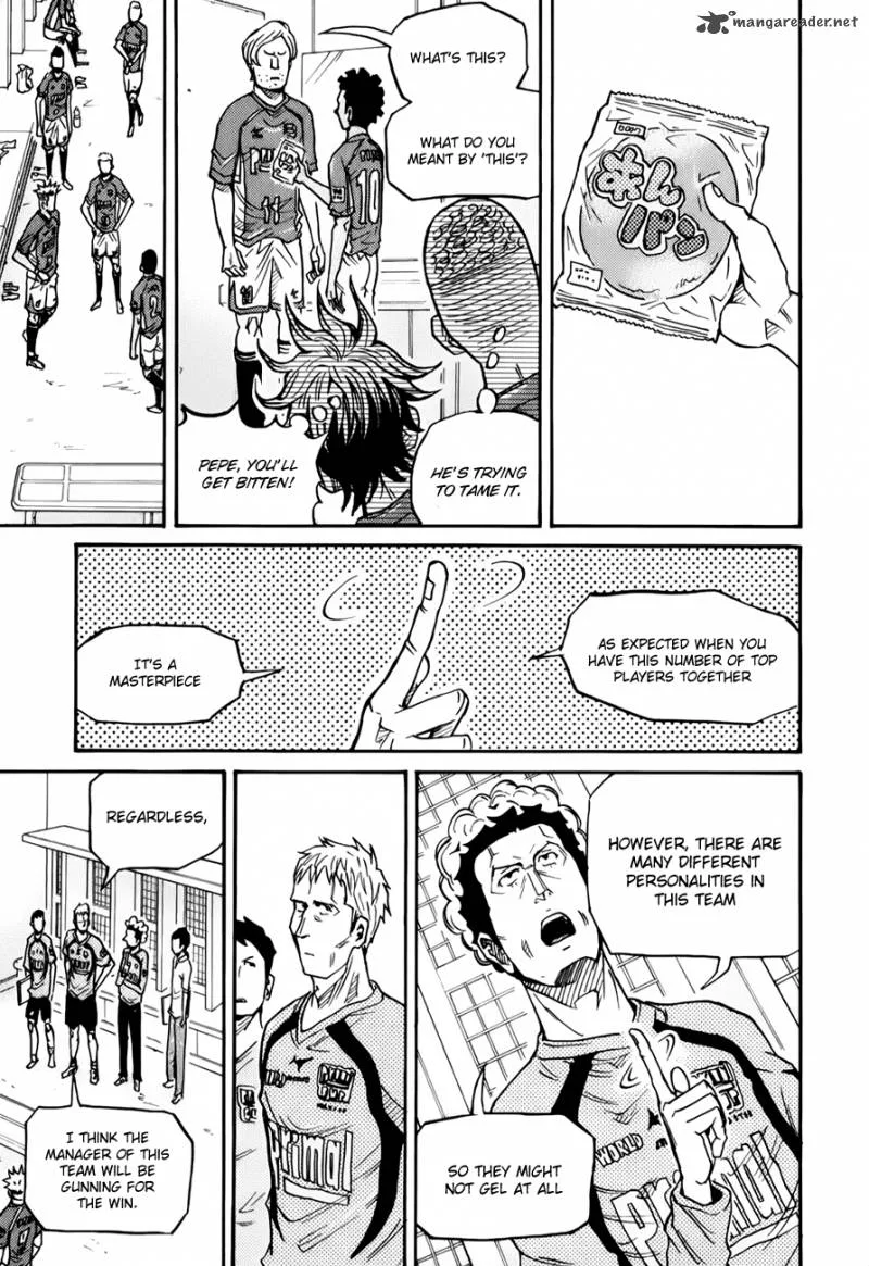 Giant Killing Chapter 124 page 19
