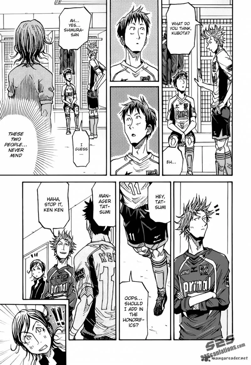 Giant Killing Chapter 125 page 10