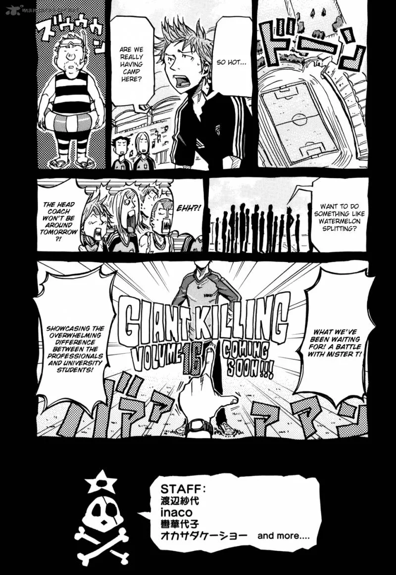 Giant Killing Chapter 147 page 24
