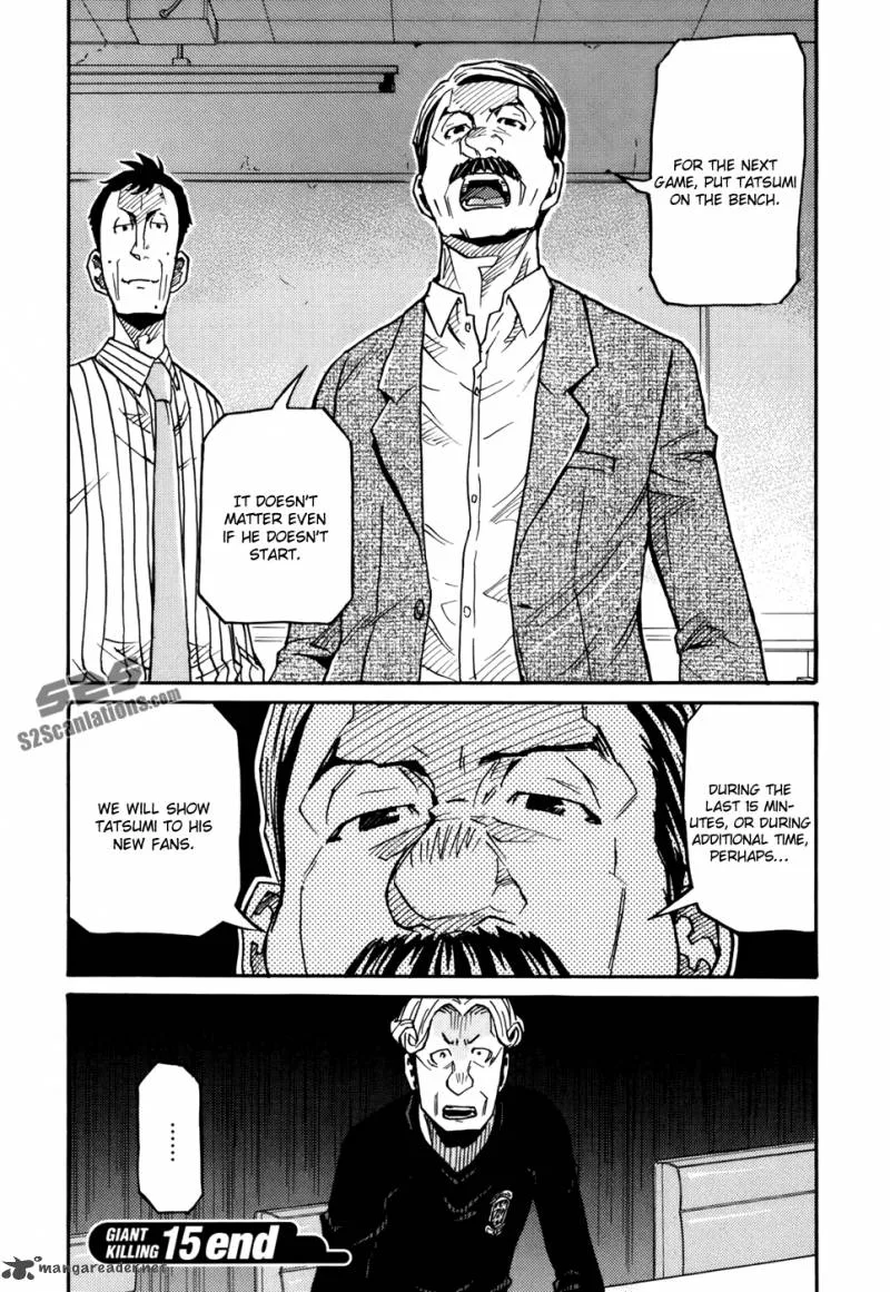 Giant Killing Chapter 147 page 21