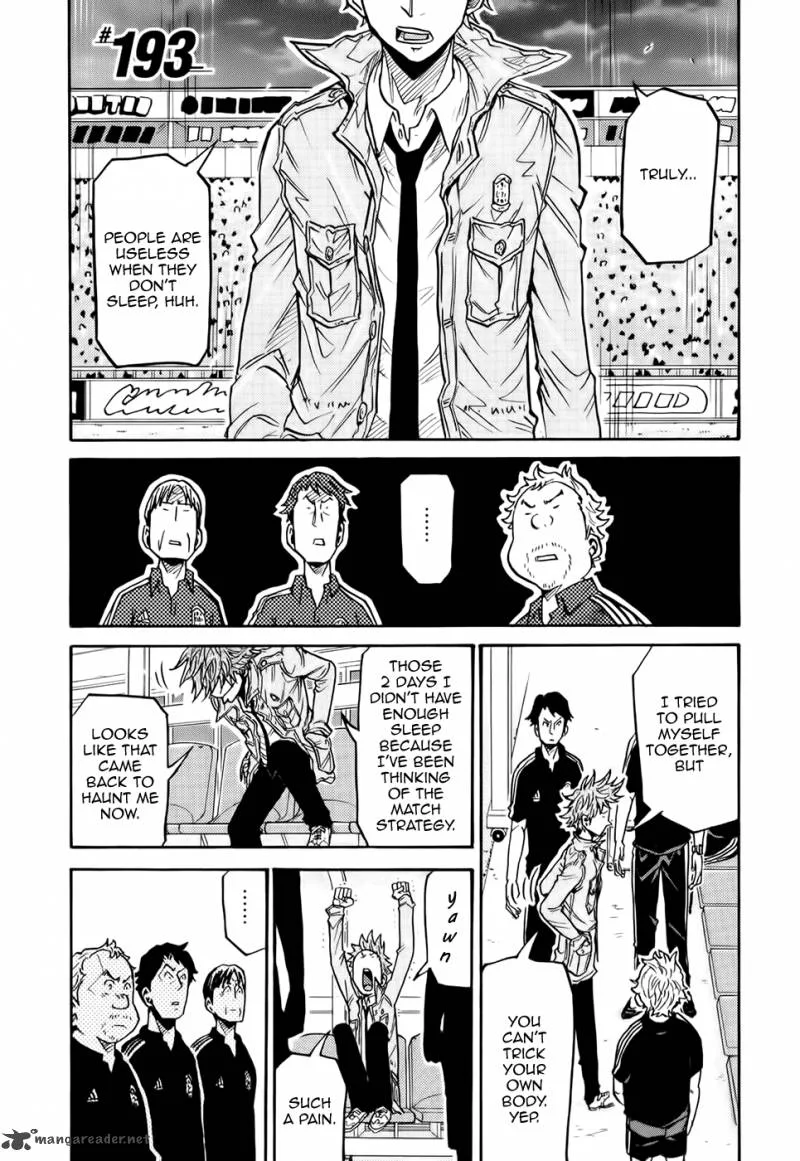 Giant Killing Chapter 193 page 2