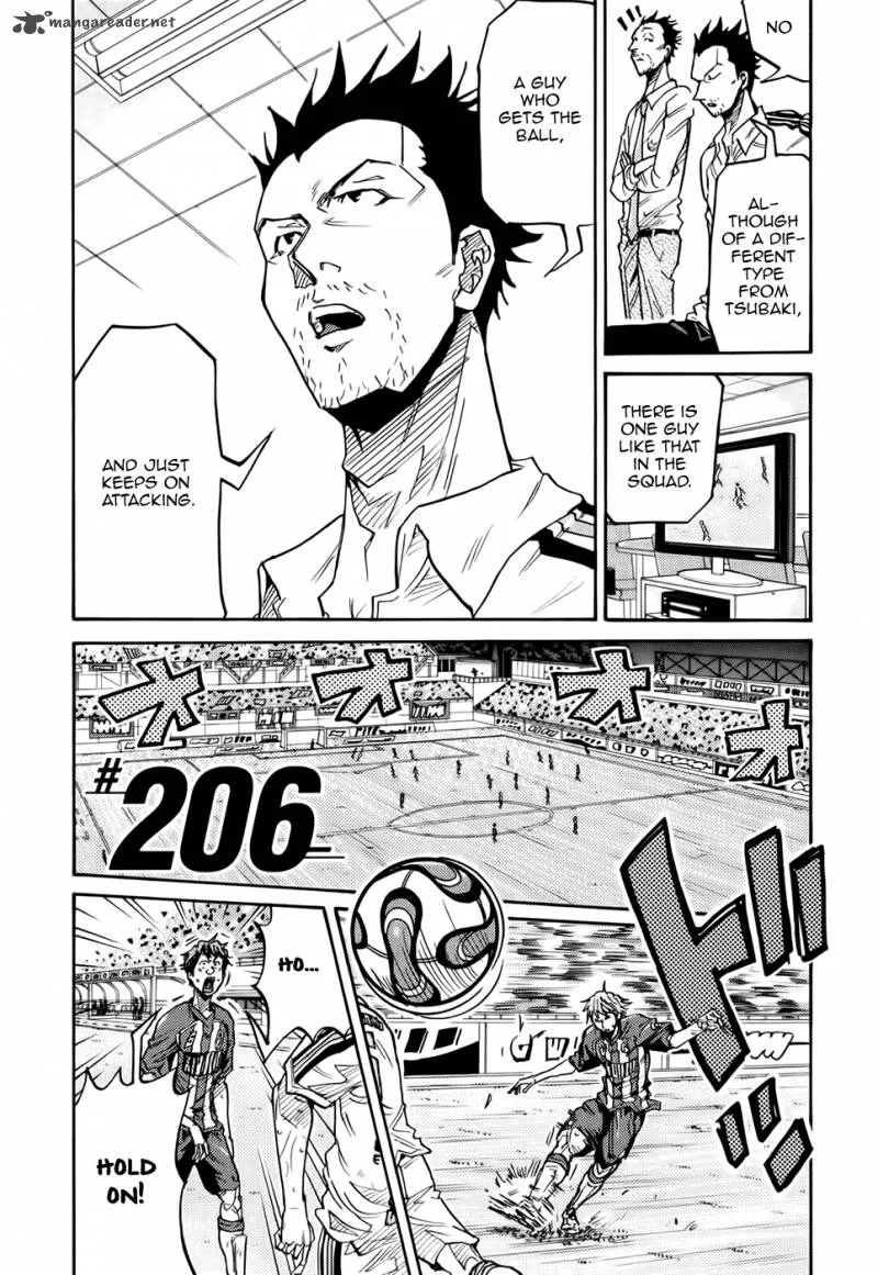 Giant Killing Chapter 206 page 4