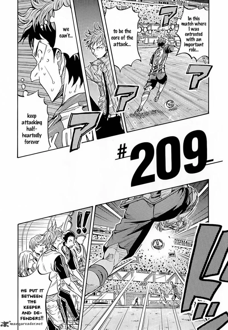 Giant Killing Chapter 209 page 3
