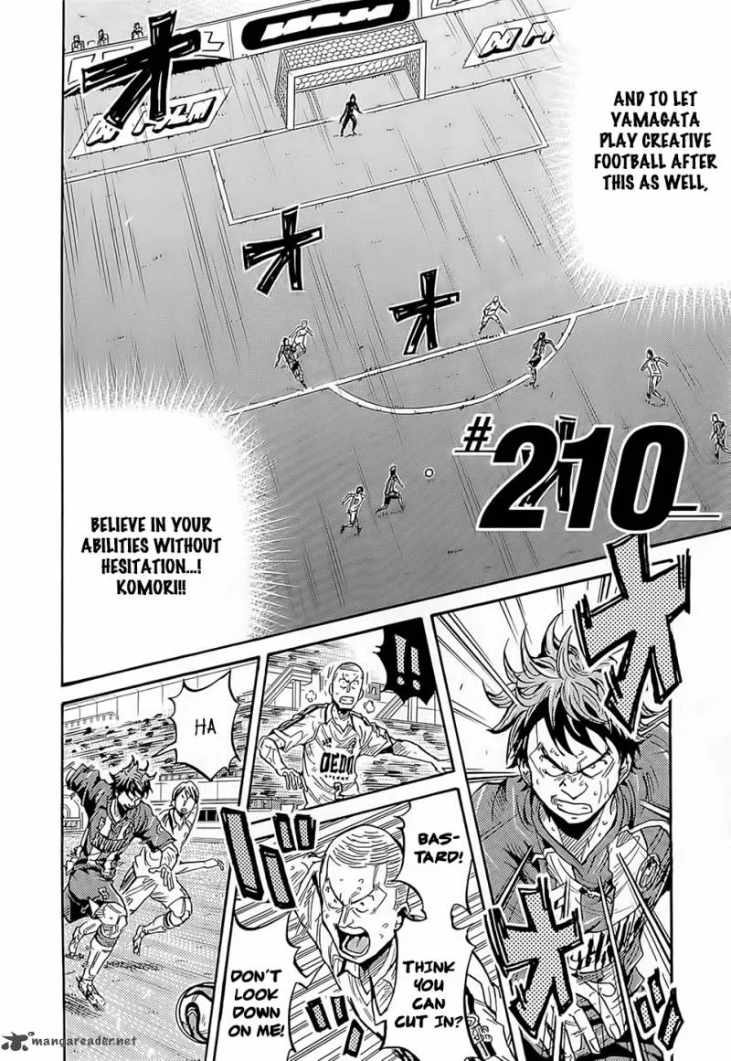 Giant Killing Chapter 210 page 3