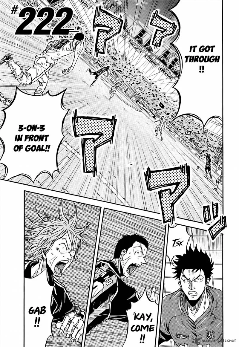 Giant Killing Chapter 222 page 4