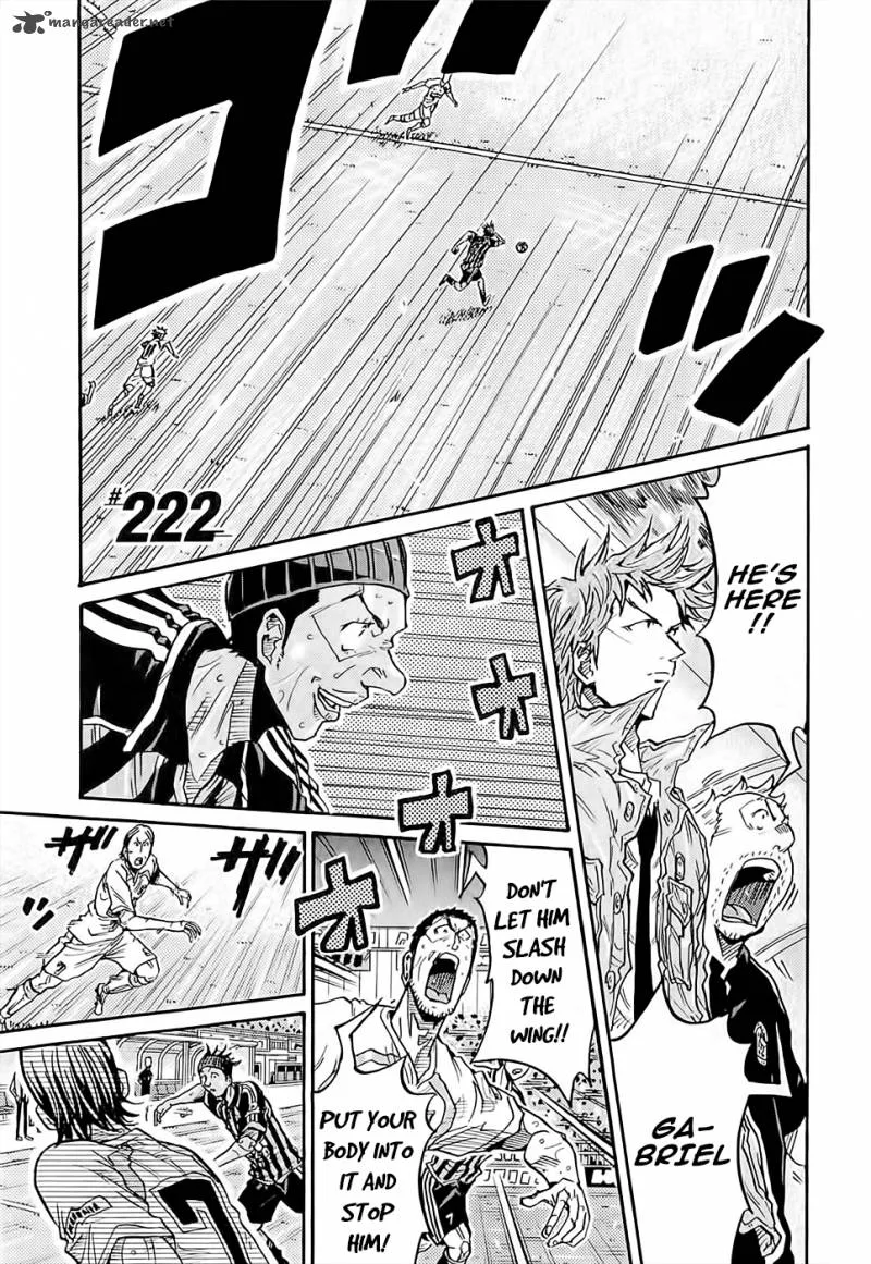 Giant Killing Chapter 222 page 2