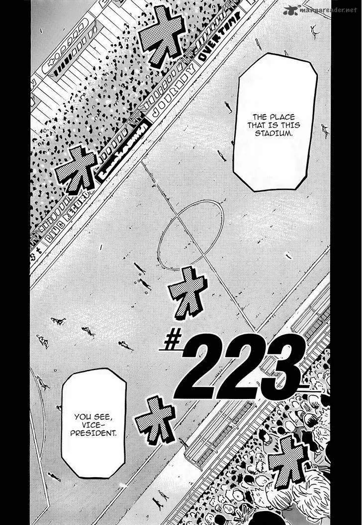 Giant Killing Chapter 223 page 3