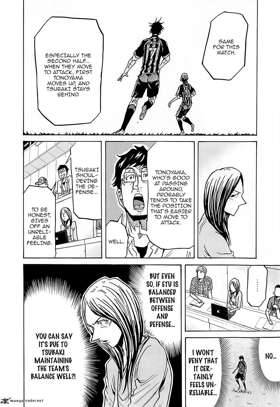 Giant Killing Chapter 227 page 13