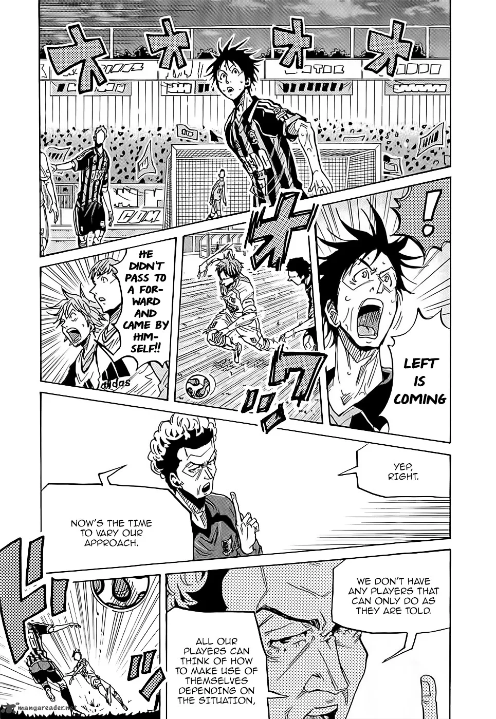 Giant Killing Chapter 227 page 14