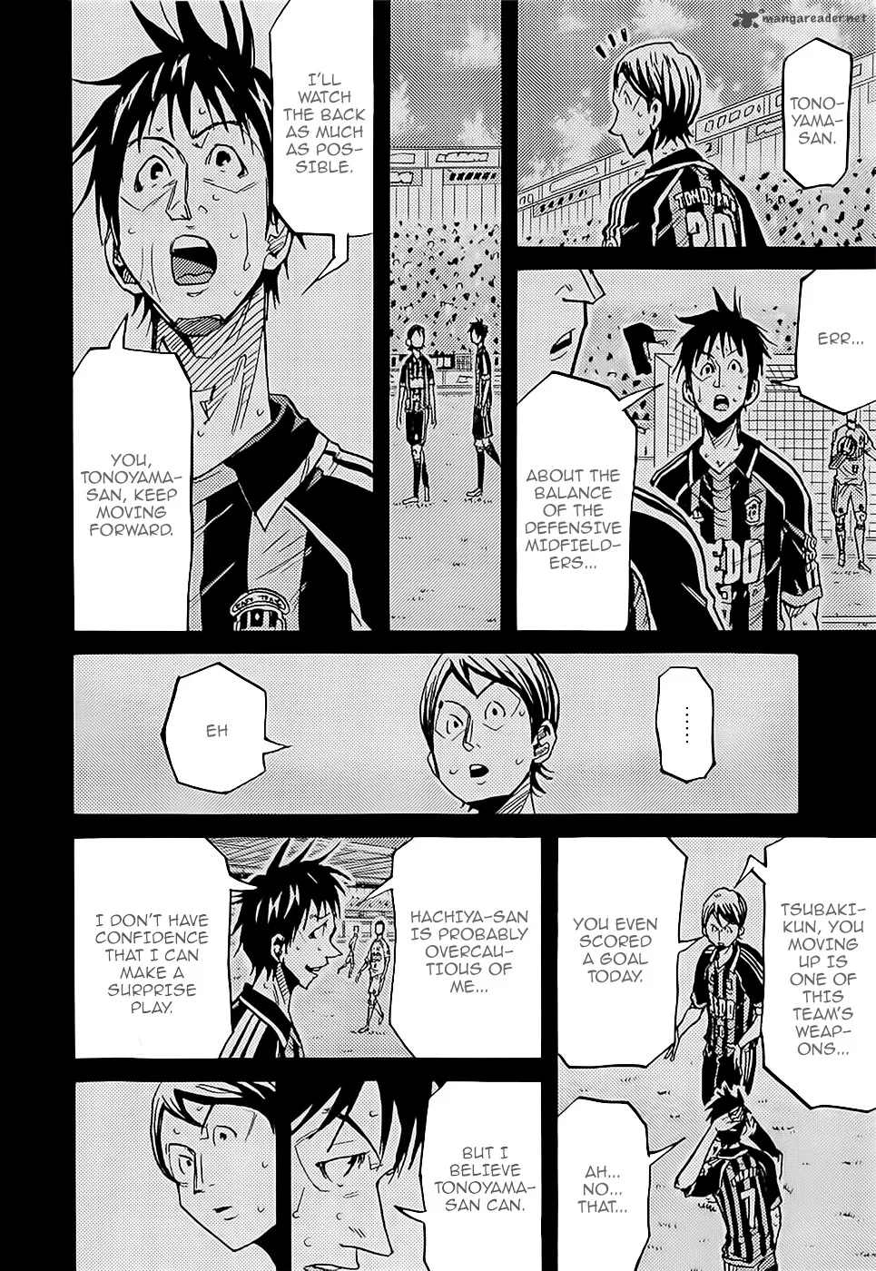 Giant Killing Chapter 227 page 17