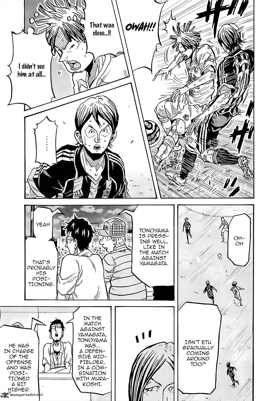 Giant Killing Chapter 227 page 12