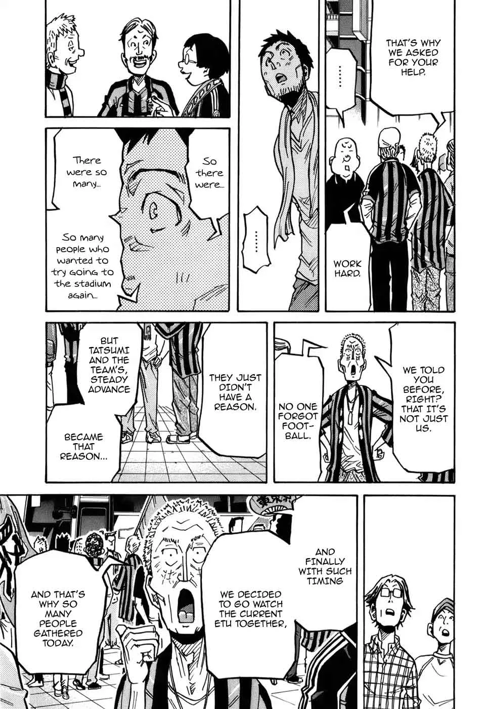 Giant Killing Chapter 243 page 19