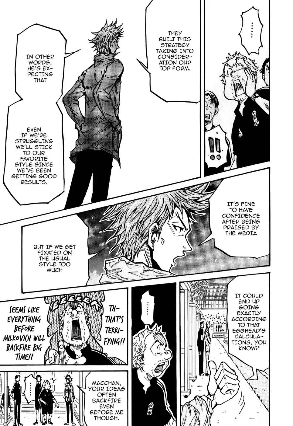 Giant Killing Chapter 248 page 17