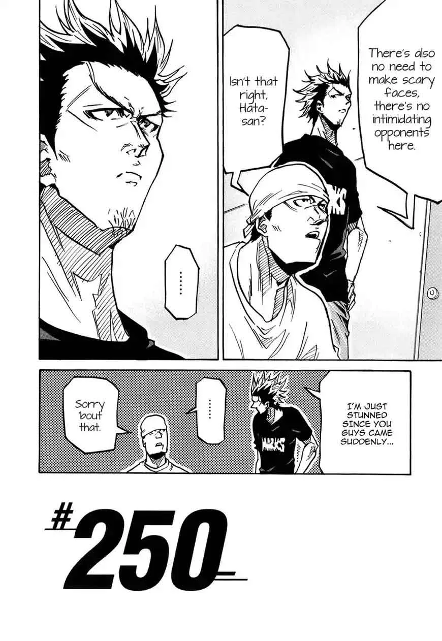 Giant Killing Chapter 250 page 4