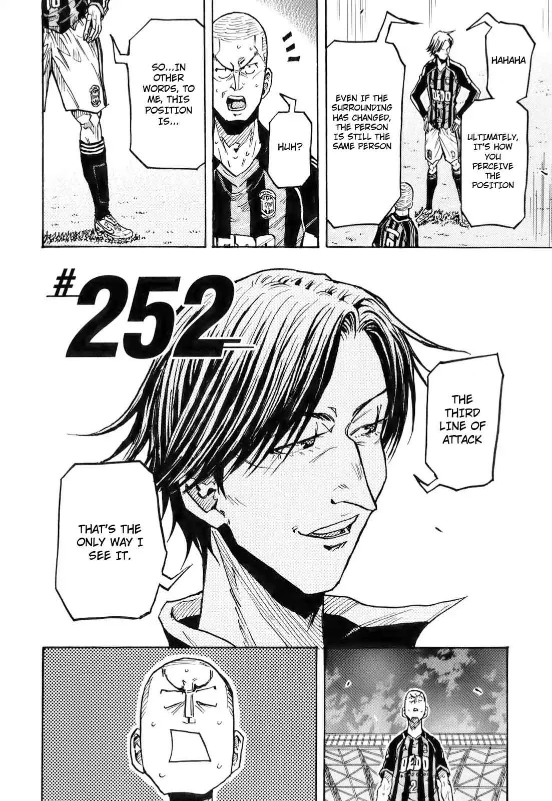 Giant Killing Chapter 252 page 2