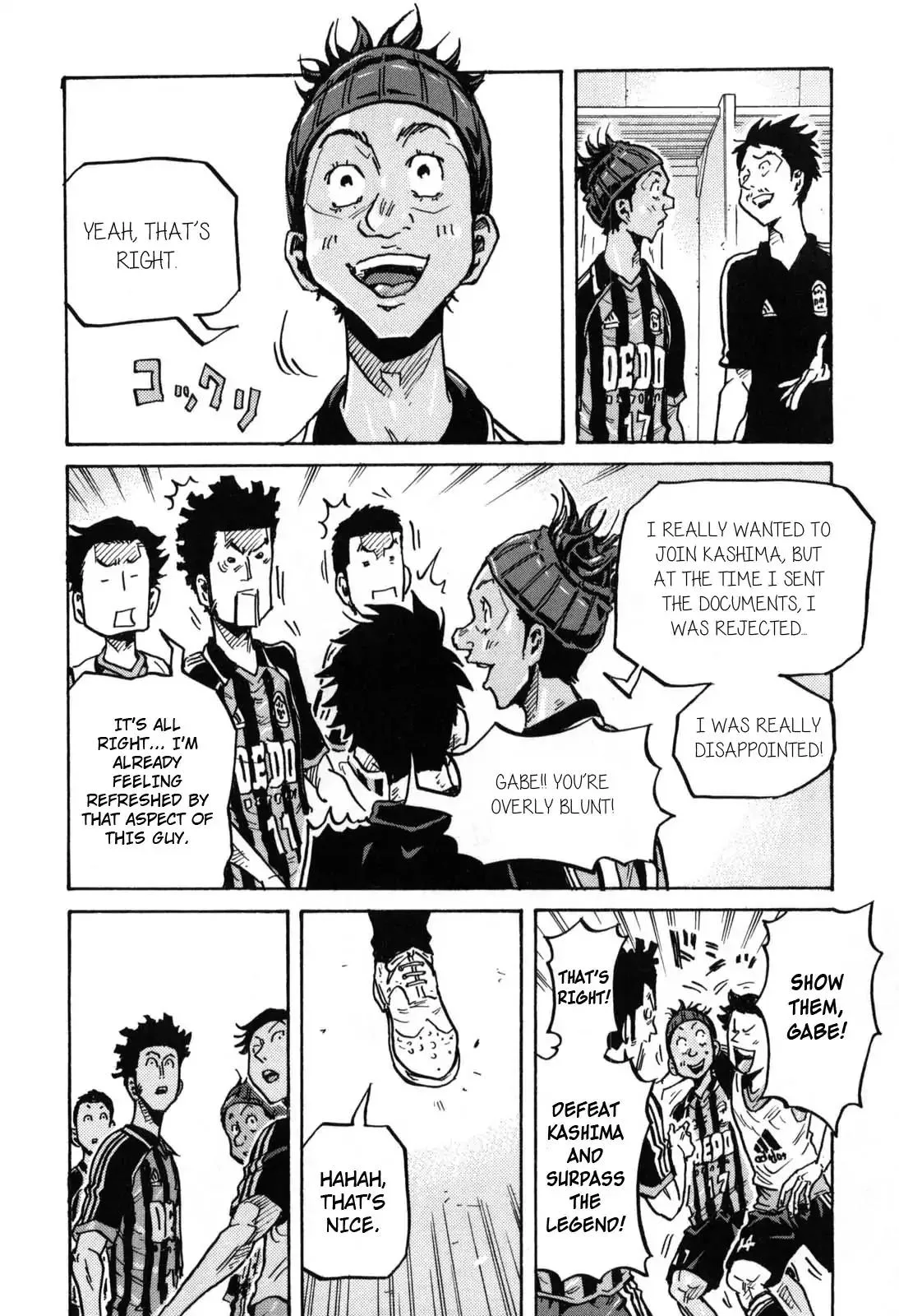 Giant Killing Chapter 276 page 14