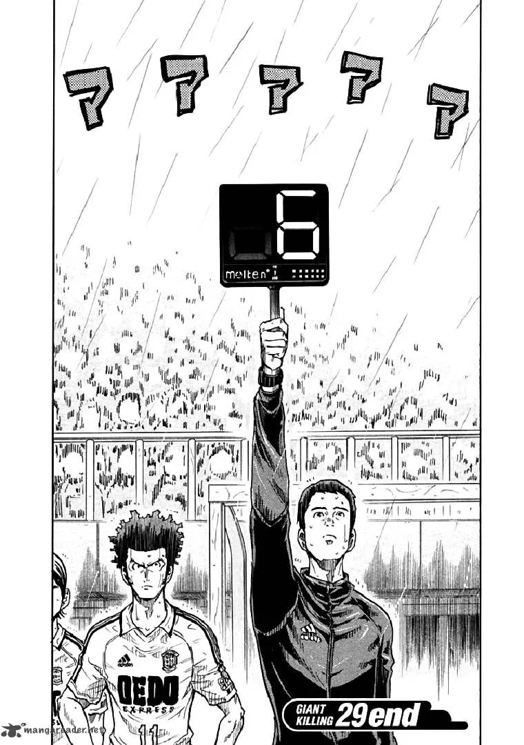 Giant Killing Chapter 287 page 22