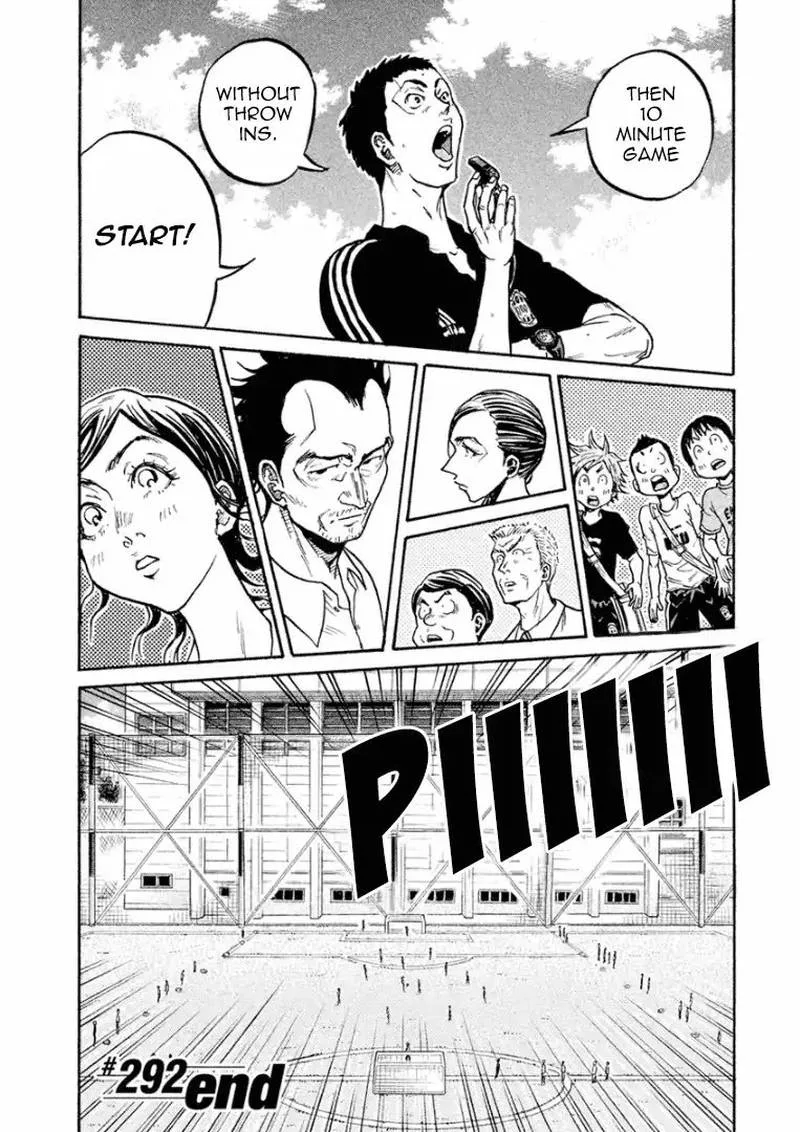 Giant Killing Chapter 292 page 21