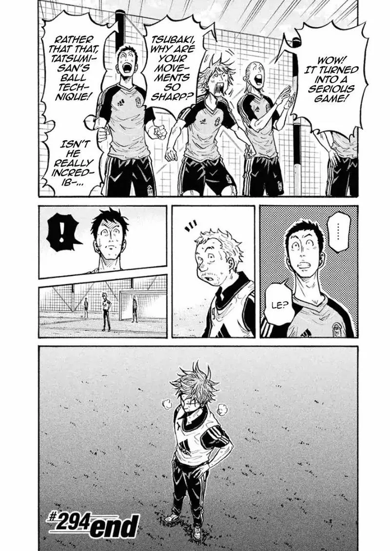 Giant Killing Chapter 294 page 19