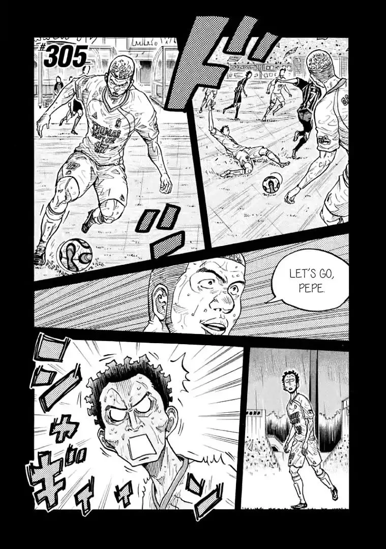Giant Killing Chapter 305 page 1