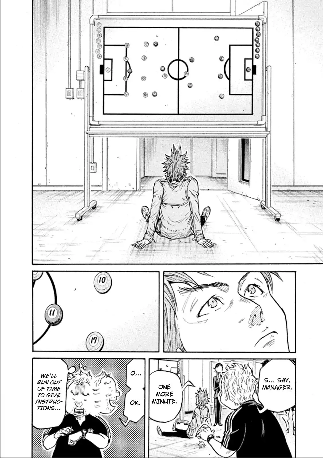 Giant Killing Chapter 309 page 8