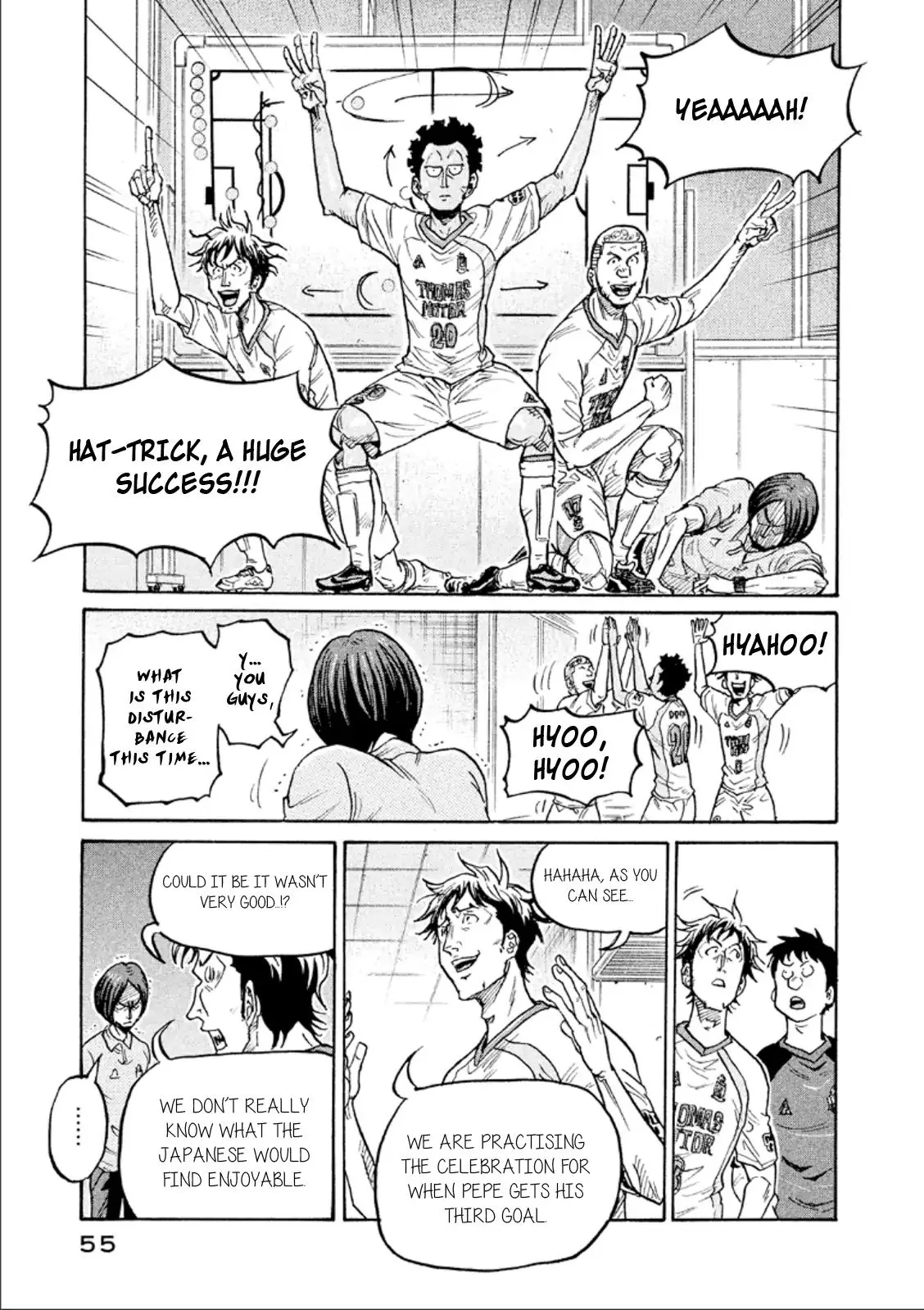 Giant Killing Chapter 310 page 9