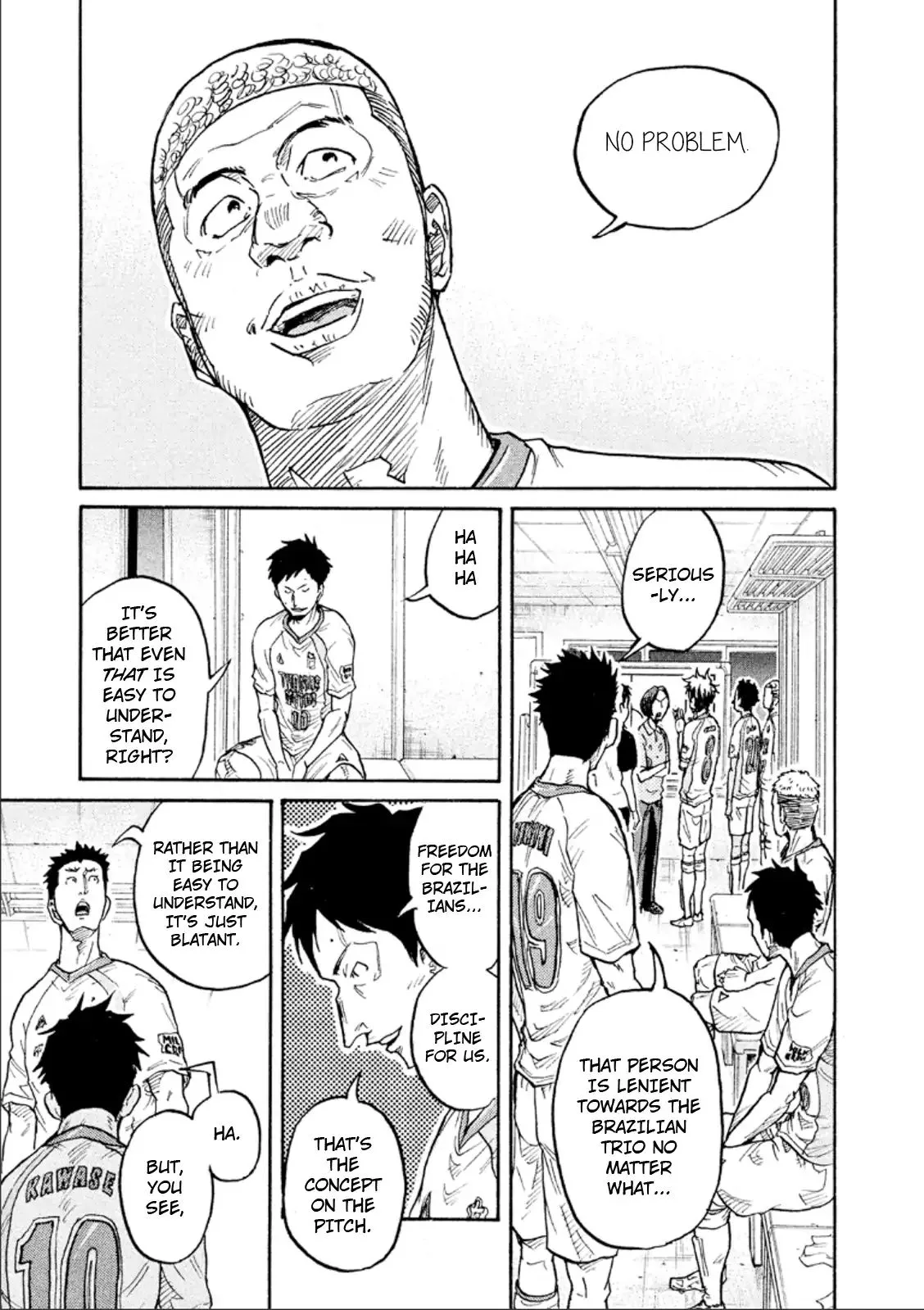 Giant Killing Chapter 310 page 11