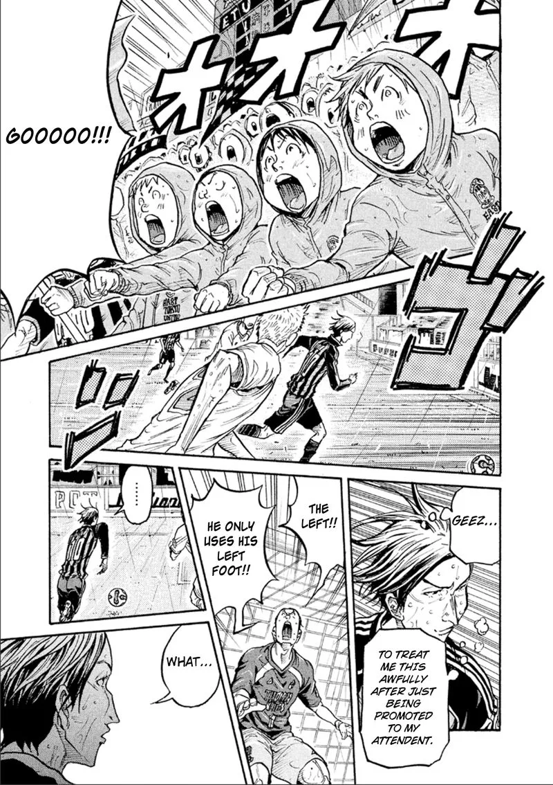Giant Killing Chapter 321 page 8