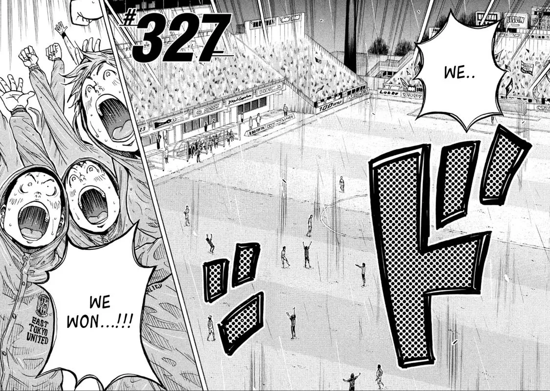 Giant Killing Chapter 327 page 2